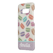 Cute Macaroons Dotty Pattern Personalised Uncommon Samsung Galaxy Case (Back/Left)