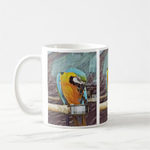 CUTE MACAW COFFEE MUG