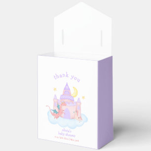 Cute Magic Fairytale Dragon Unicorn Baby Shower Favor Boxes