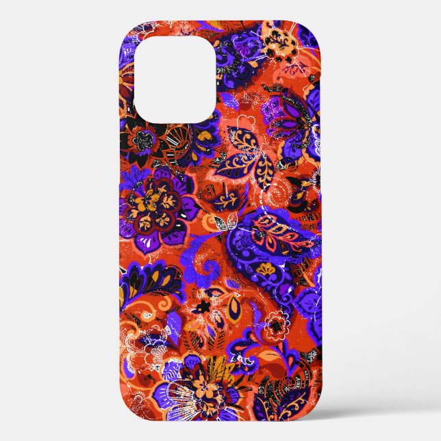 Cute magic floral pattern Case-Mate iPhone case (Back)