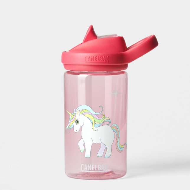 Cute Magic Unicorn Water Bottle (Left)