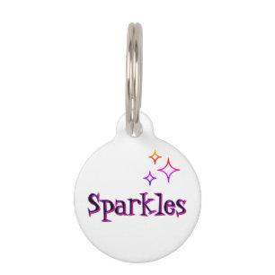 Cute Magic Whimsical Cat Dog Tag