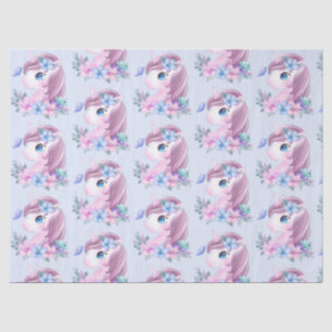 Cute & Magical Baby Unicorn Pattern Tissue Paper