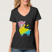 Cute Magical Llama Unicorn  Llamacorn T-Shirt
