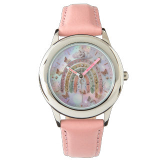 Cute Magical Rainbow Unicorn Pearl Watch