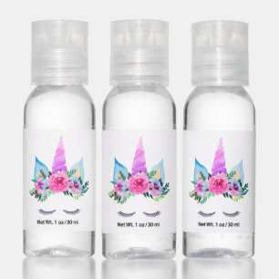 Cute Magical Unicorn Face Hand Sanitizer
