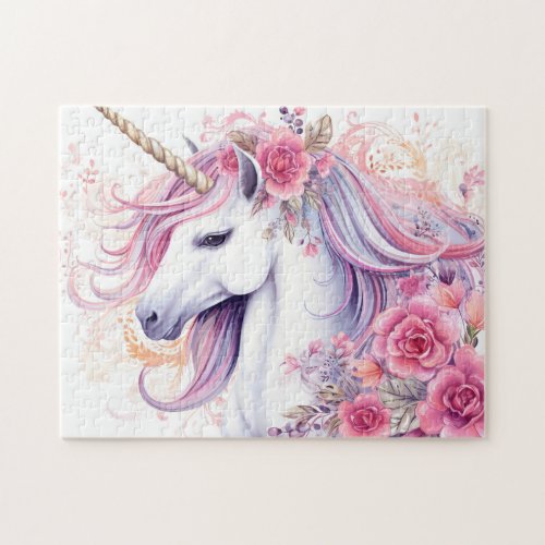 Cute Magical Unicorn Jigsaw Puzzle