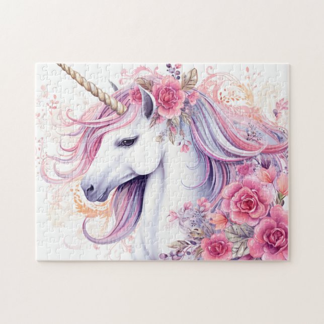 Cute Magical Unicorn Jigsaw Puzzle (Horizontal)