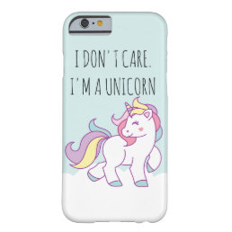 Cute Magical Unicorn Pastel color Personalized Barely There iPhone 6 Case