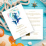 Cute Magical Wedding Mermaid & Triton Romantic Save The Date