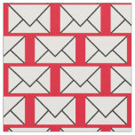 Cute Mail Letters Envelopes Fabric