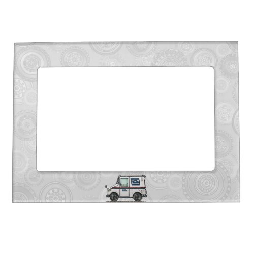 Cute Mail Truck Magnetic Photo Frame