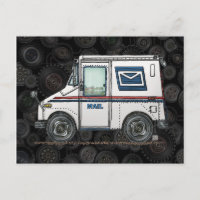 Cute Mail Truck