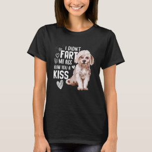Cute Maltese Dog Don't Fart Puppy T-Shirt