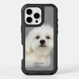 Cute Maltese puppy iPhone 16 Pro Max Case