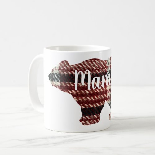 Cute Mama bear design mothers day gift Coffee Mug