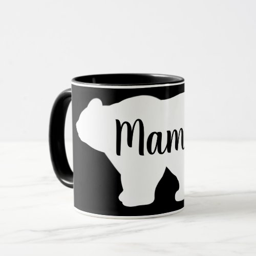 Cute Mama bear design mothers day gift Mug