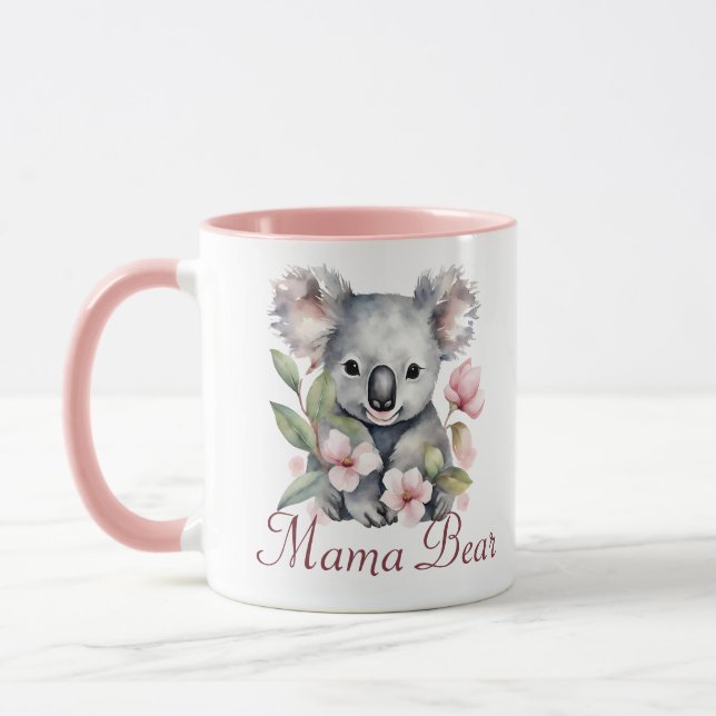 Cute Mama Bear Mug (Left)