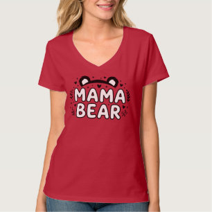 Cute "Mama Bear" Women's T-Shirt