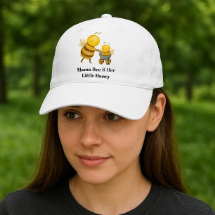 Cute Mama Bee & Her Little Honey Mother's Day  Hat