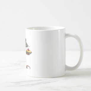 Cute Mama Rat With Pie Drawing Color Pencil Coffee Mug Cute Mama Rat With Pie Drawing Color Pencil Coffee Mug