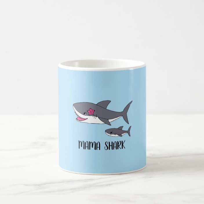 mama shark mug