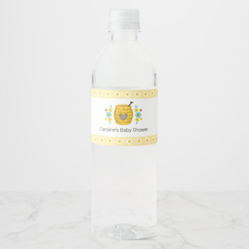 Cute Mama to Bee Water Bottle Label