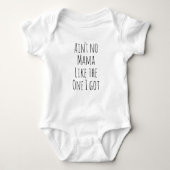 Cute Mama's baby Baby Bodysuit (Front)