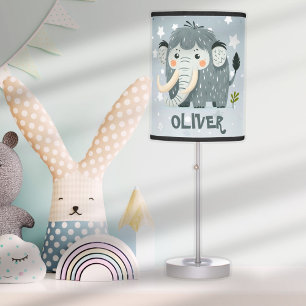 Cute Mammoth Personalized Table Lamp