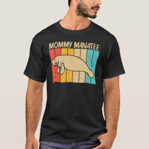 Cute Manatee For Women Girls Cow Dugong Manatee An T-Shirt