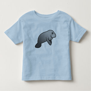 Cute Manatee Toddler T-shirt