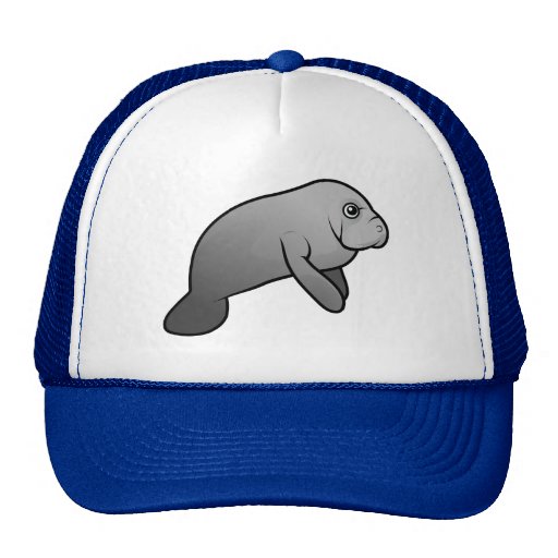 Cute Manatee Trucker Hat | Zazzle