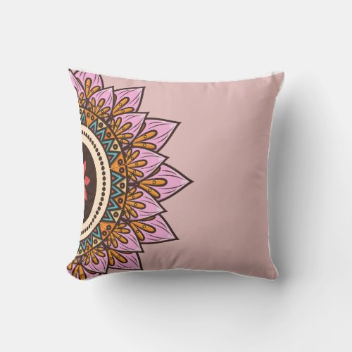 Cute Mandala Throw pillow 