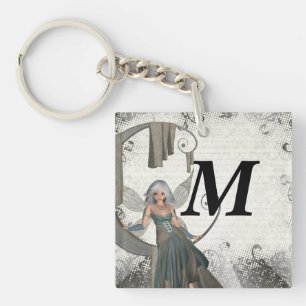 Cute manga fairy keychain