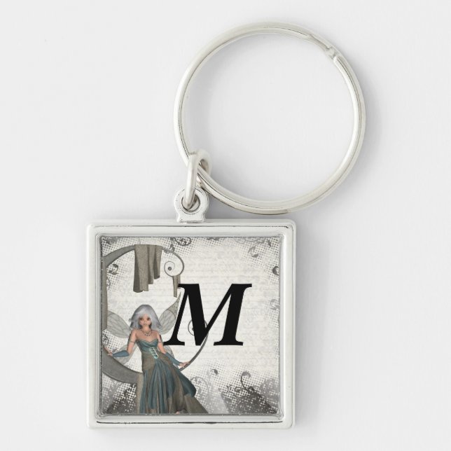Cute manga fairy keychain (Front)