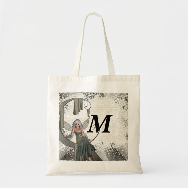 Cute manga fairy tote bag (Front)