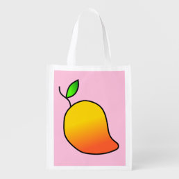 Cute mango  tote bag