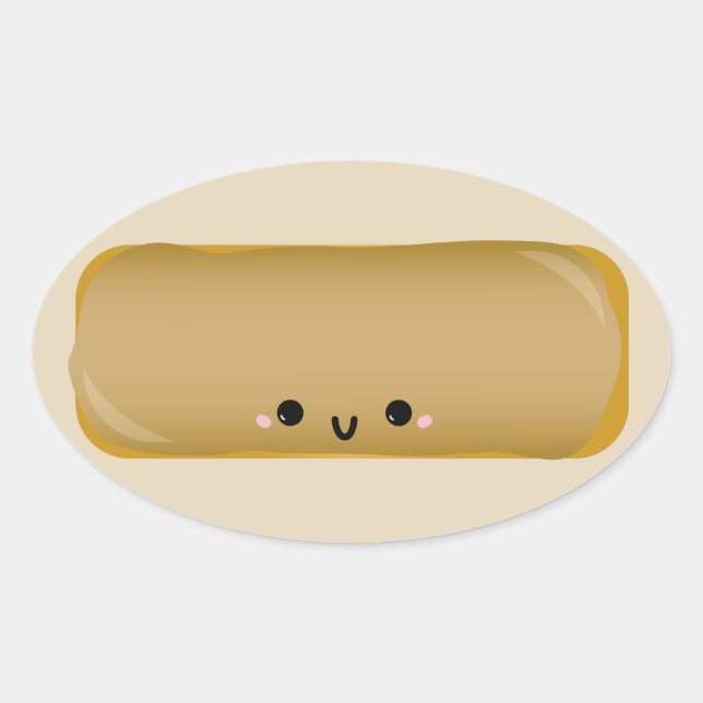 Cute Maple Bar Donut Sticker (Front)