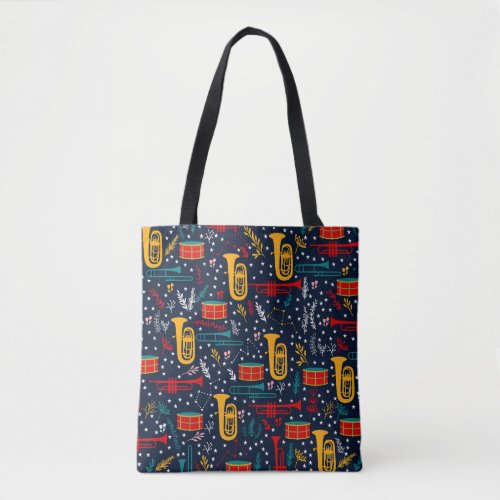 Cute Marching Band Tote Bag