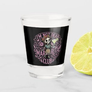 Cute Margarita  Skelton Shot Glass