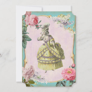Cute Marie Antoinette - Invitations