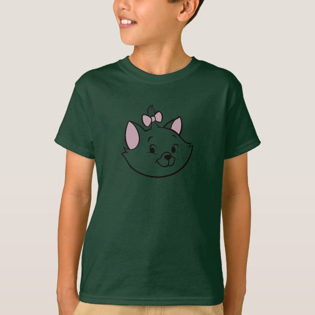 Cute Marie Cat Smiling Disney T-Shirt (Front)