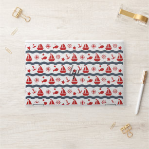 Cute Maritime Pattern HP Laptop Skin