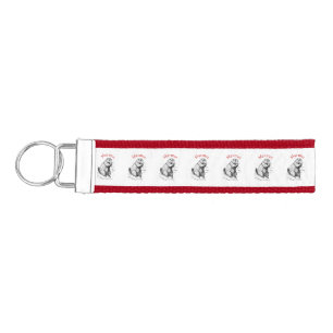 Cute Marmot Animal Thunder_Cove Wrist Keychain