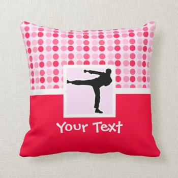 Cute Martial Arts Throw Pillow by SportsWare at Zazzle