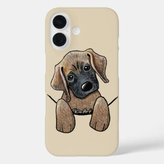 Cute Mastiff Puppy iPhone 16 Case