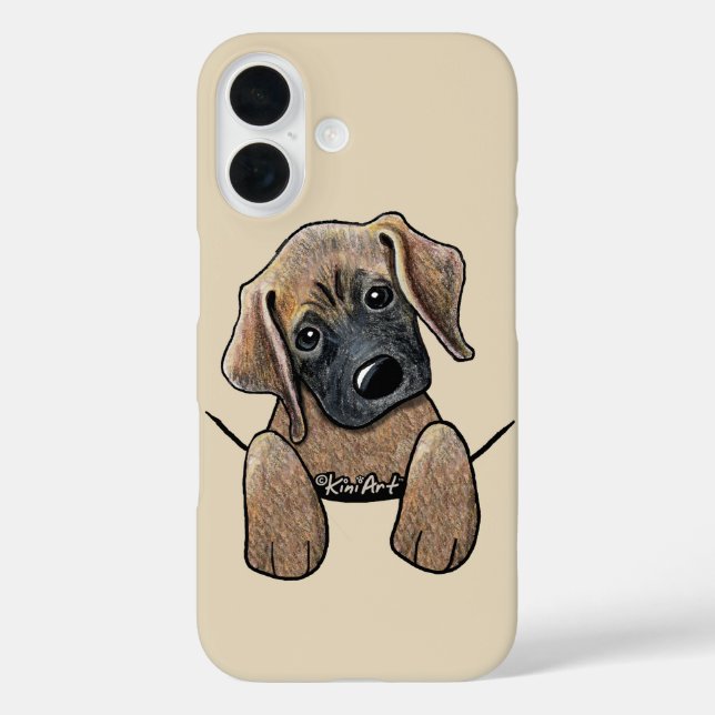 Cute Mastiff Puppy Case-Mate iPhone Case (Back)
