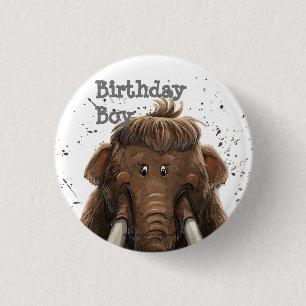 Cute Mastodon Button