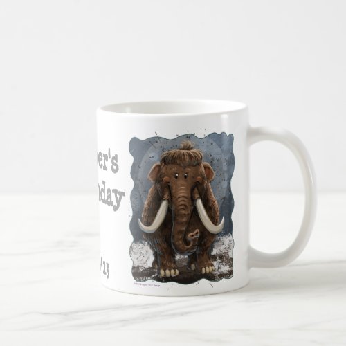 Cute Mastodon Coffee Mug