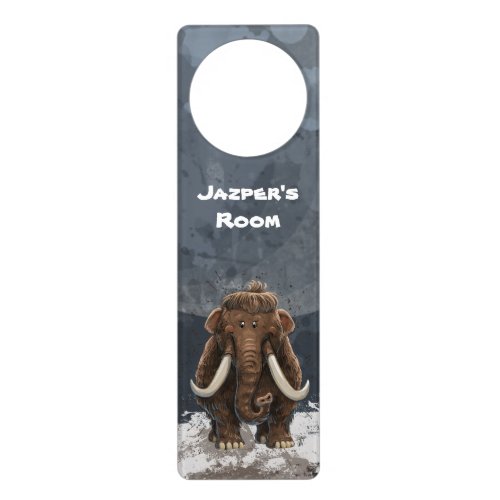 Cute Mastodon Door Hanger